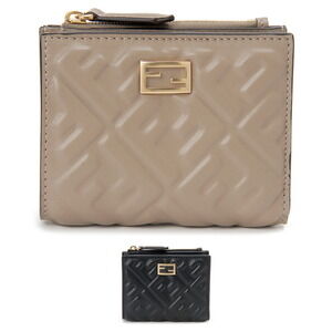 Fendi Bi fold Wallet FF Motif